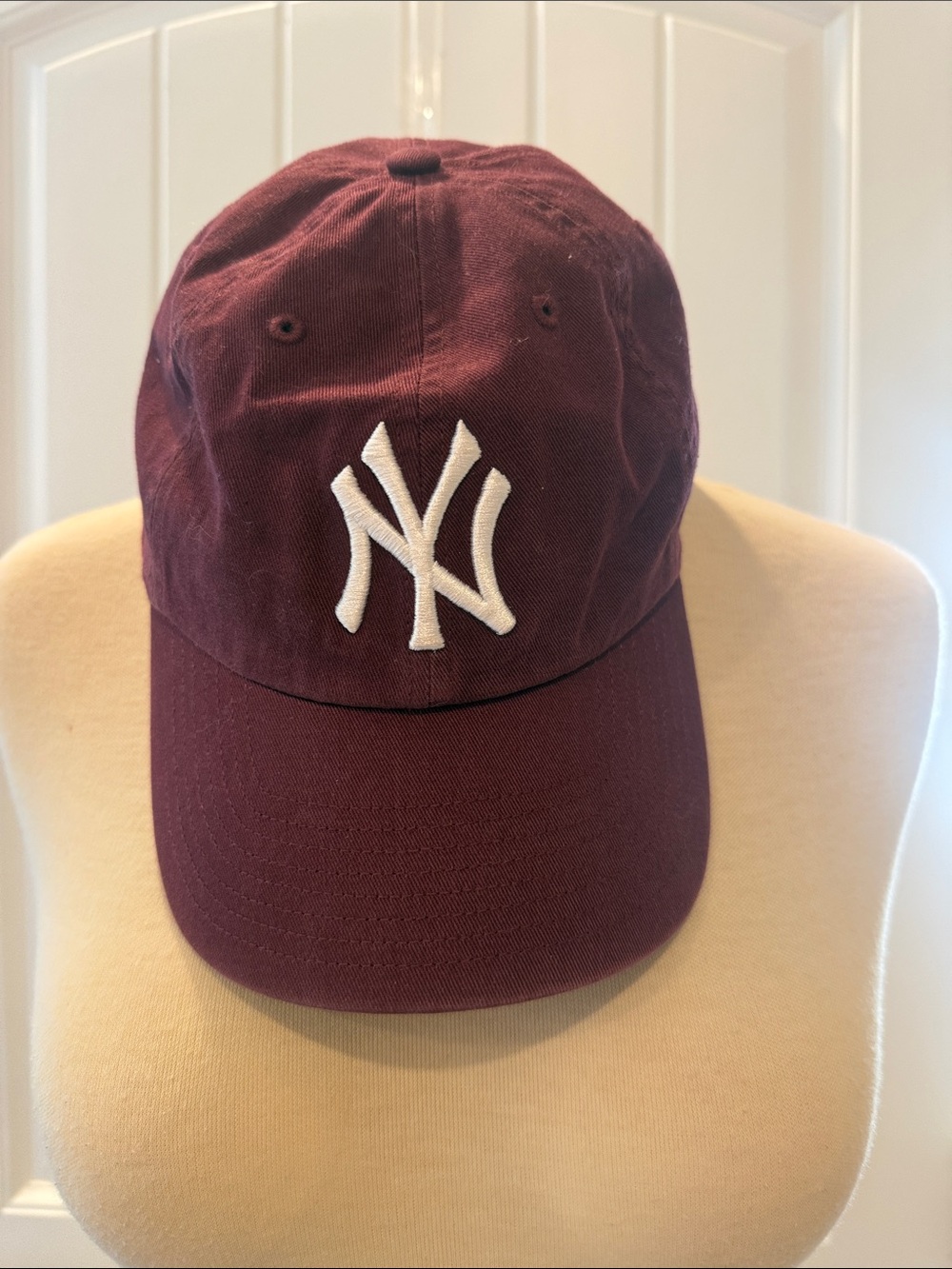 New York Yankees Maroon Baseball Cap